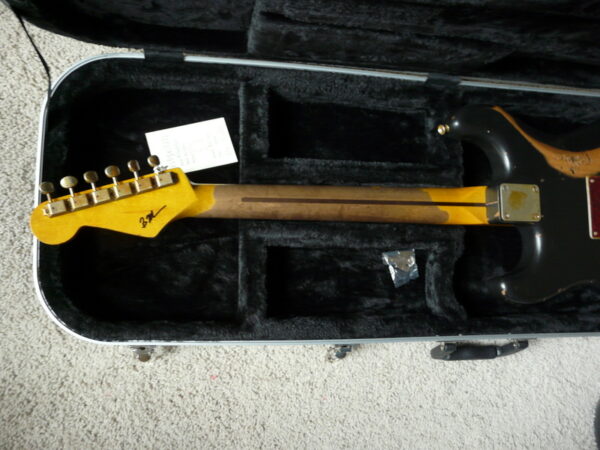 SOLD!  2014 Bill Nash Black S-57 maple w/matching headstock, lollars USA Guitar - Image 14