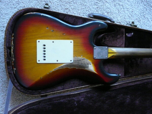 SOLD! 2015 Bill Nash S-63 Three Tone, Maple USA guitar Lollars Heavy relic - Image 7