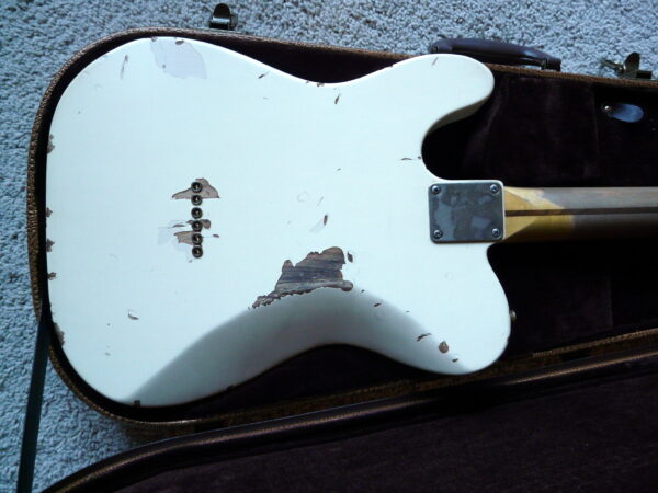 SOLD!   2016 Bill Nash Guitar T-72DLX Lollar Regal Humbuckers Olympic White Deluxe - Image 9