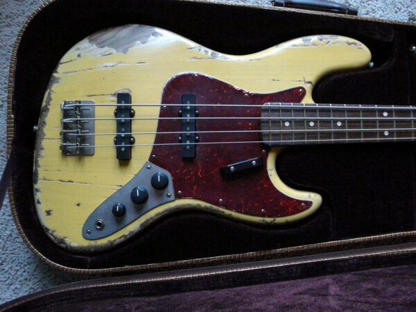 SOLD!  2017 Bill Nash JB-63 Jazz Bass Lollars Ash body Rosewood neck - Image 3