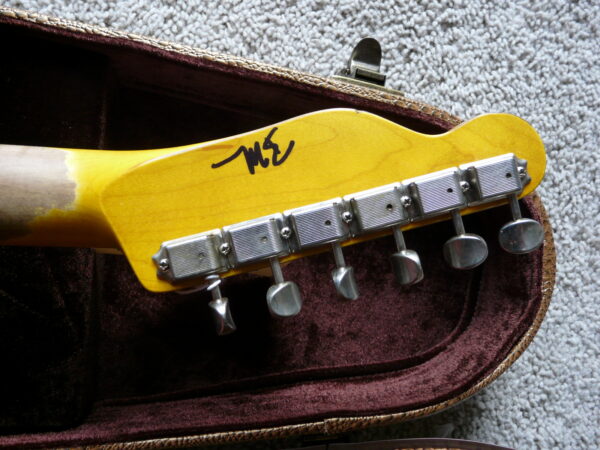 SOLD!  2018 Bill Nash Cowboy Collector's Guitar Rosewood, Lollars, Leather guard. - Image 16