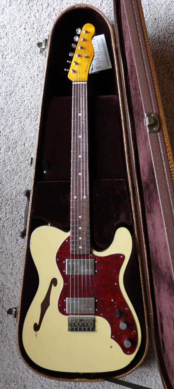 Sold!  2018 Bill Nash T-72TL USA thinline guitar Lollar Regals Rosewood neck, Ash - Image 2