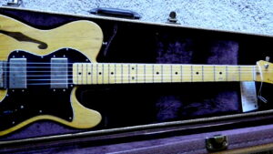 New 2024 Nash USA Guitar. T-72 TL thinline. 6 lbs 8 oz. Natural finish, Ash. Solid Maple Neck.