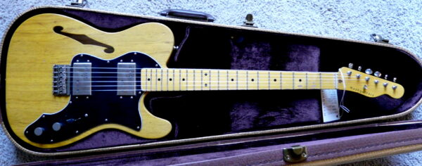 New 2024 Nash USA Guitar. T-72 TL thinline. 6 lbs 8 oz. Natural finish, Ash. Solid Maple Neck. - Image 2