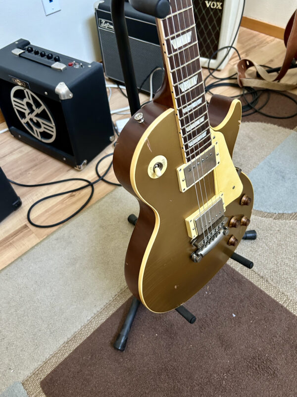 New 2024 Bill Nash Goldtop Les Paul conversion - Image 8