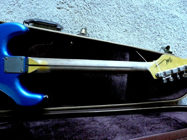 New 2024 Bill Nash S-63, solid maple C neck, USA guitar Lollars Lake Placid Blue Matching Headstock Brand New - Image 10