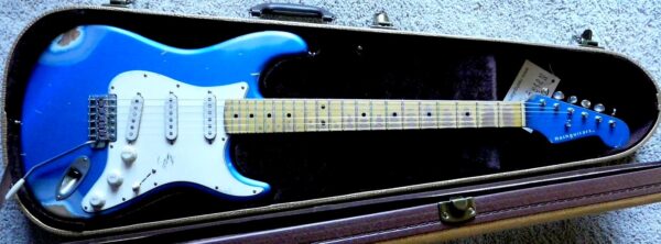 New 2024 Bill Nash S-63, solid maple C neck, USA guitar Lollars Lake Placid Blue Matching Headstock Brand New - Image 4