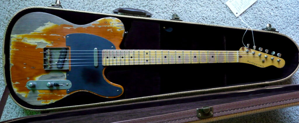 New 2025 Bill Nash T-52 Telecaster Guitar. Lollars, Ash Body, Solid Maple Neck, Louisiana Roadhouse Amber