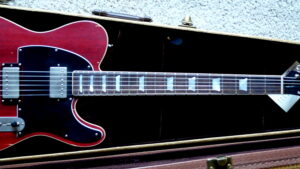 New 2025 Nash T-59 MT Mahogany with Flame Maple Top